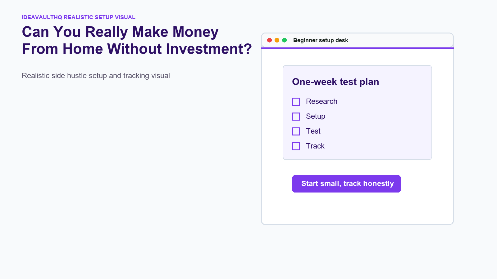 Can You Really Make Money From Home Without Investment?