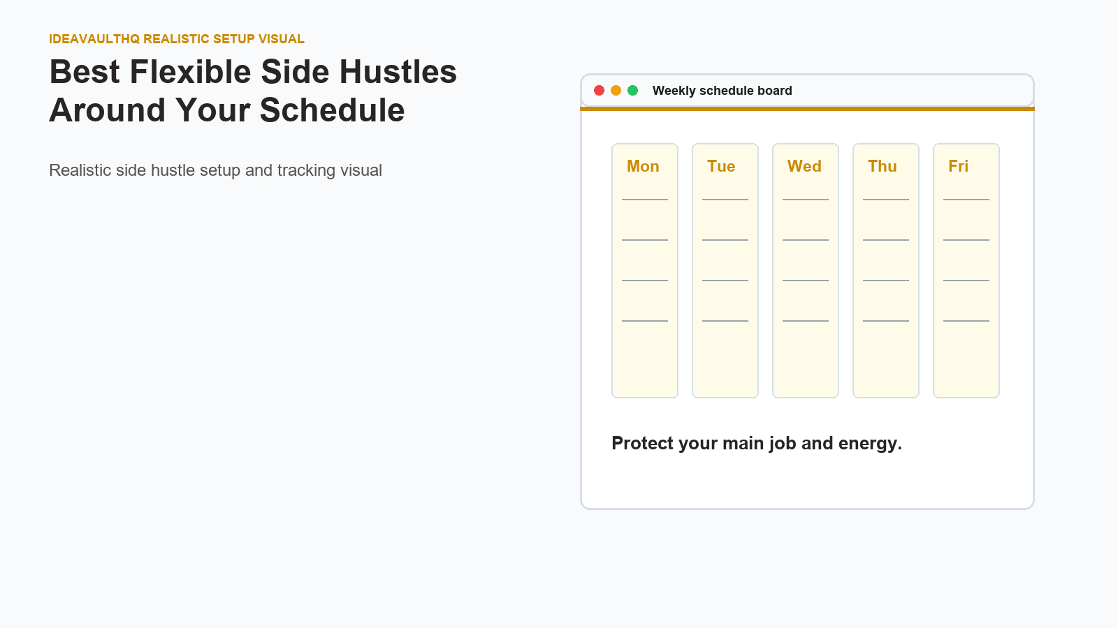 Best Flexible Side Hustles Around Your Schedule