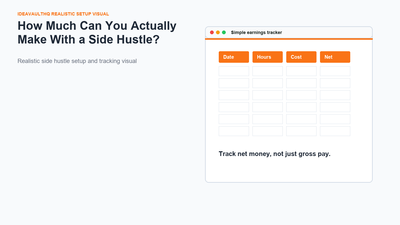 How Much Can You Actually Make With a Side Hustle?