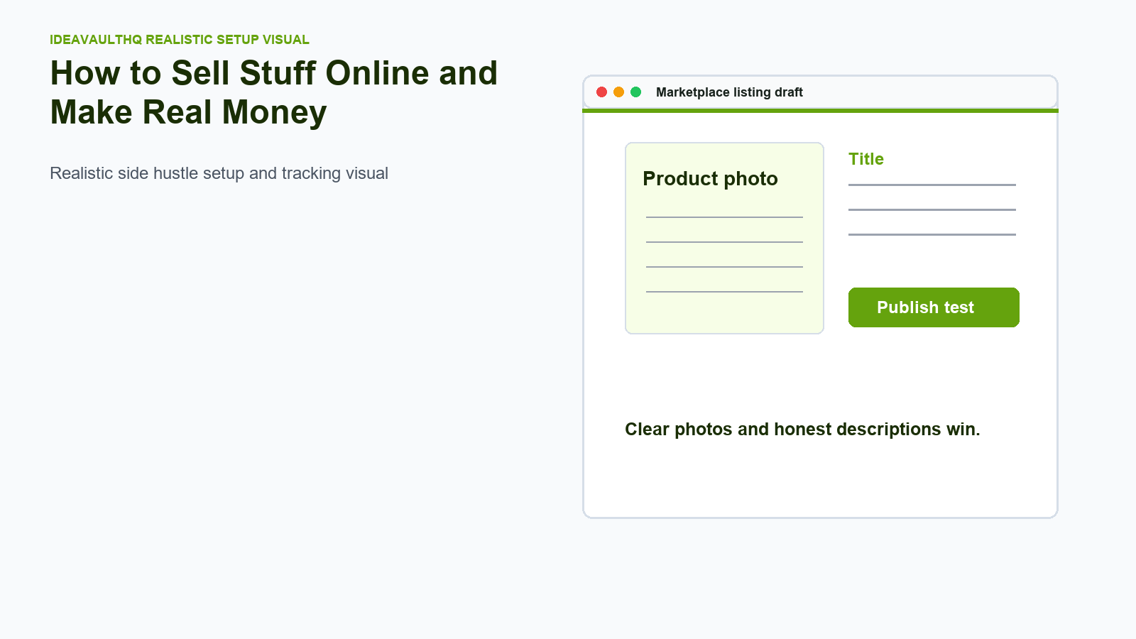 How to Sell Stuff Online and Make Real Money