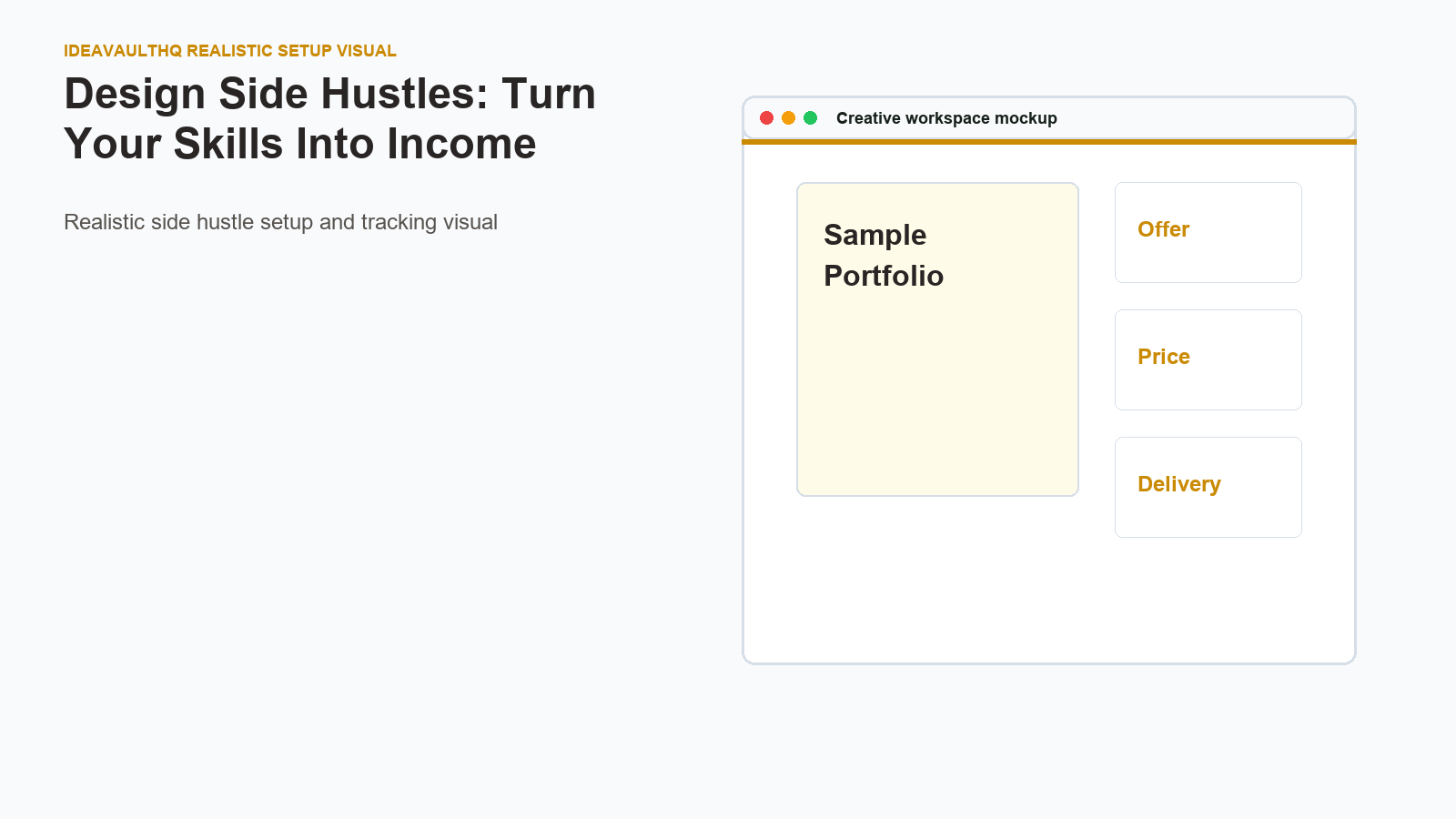Design Side Hustles: Turn Your Skills Into Income