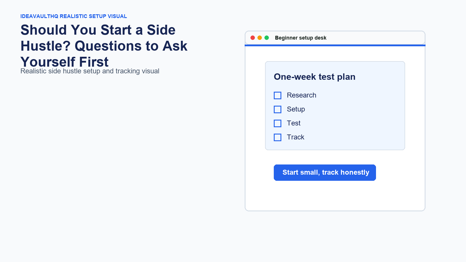 Should You Start a Side Hustle? Questions to Ask Yourself First