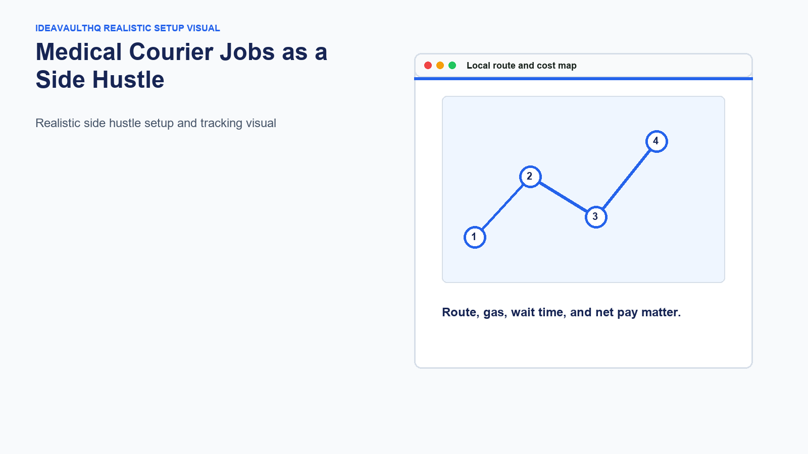 Medical Courier Jobs as a Side Hustle