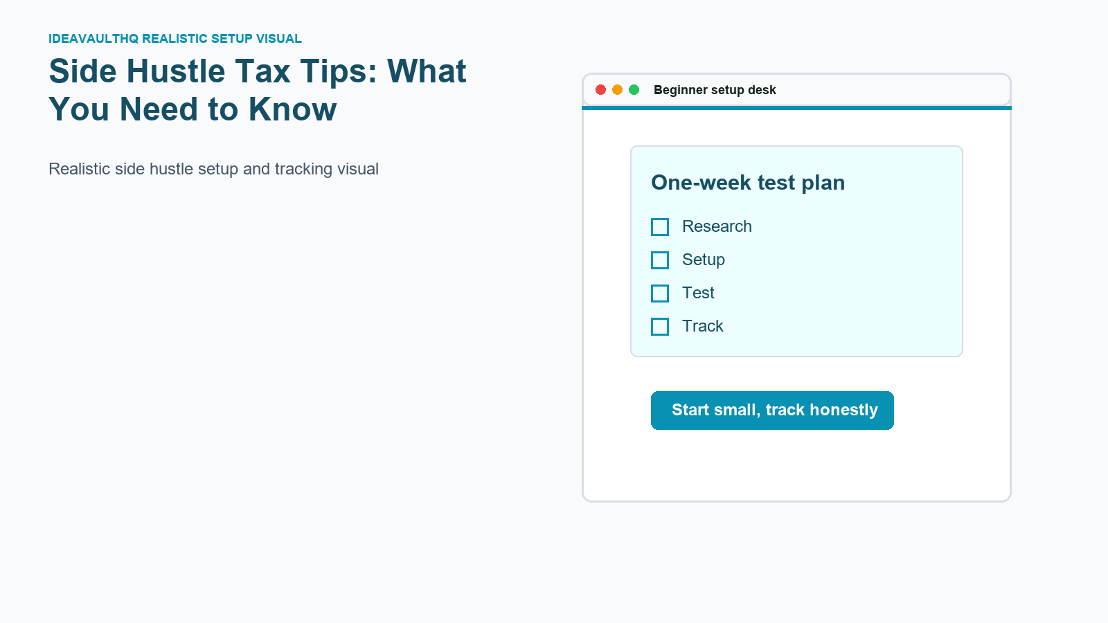 Tracking board for Side Hustle Tax Tips: What You Need to Know